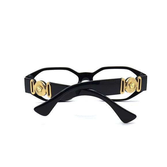 NEW VERSACE VE3320U GB1 BLACK AUTHENTIC EYEGLASSES FRAME - Picture 9 of 16